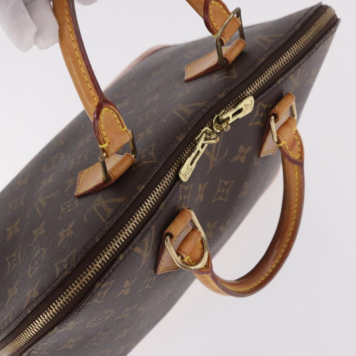LOUIS VUITTON Monogram Alma Hand Bag M51130 LV Auth 187758A