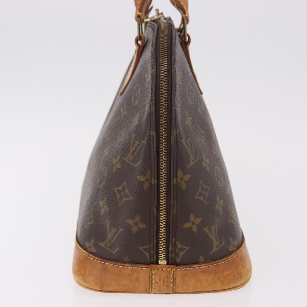 LOUIS VUITTON Monogram Alma Hand Bag M51130 LV Auth 187759