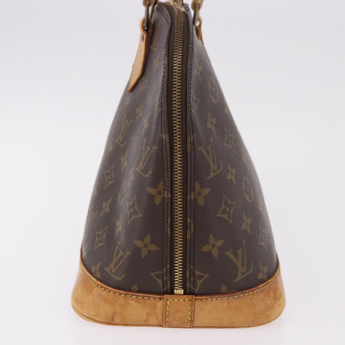 LOUIS VUITTON Monogram Alma Hand Bag M51130 LV Auth 187759