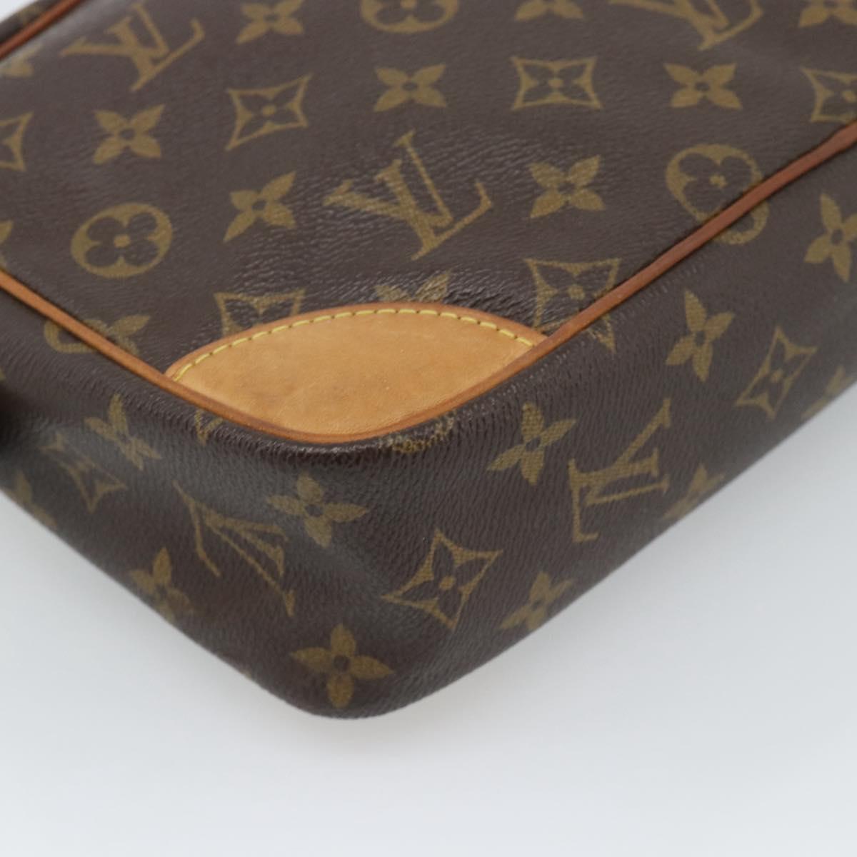 LOUIS VUITTON Monogram Compiegne 28 Clutch Bag M51845 LV Auth 187760
