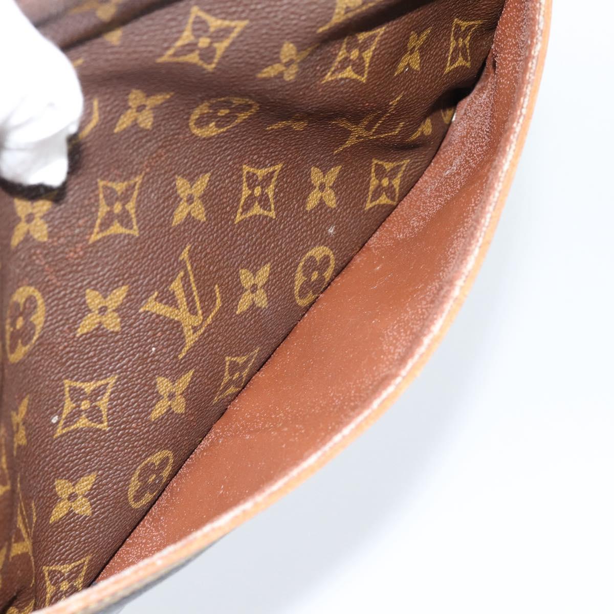 LOUIS VUITTON Monogram Compiegne 28 Clutch Bag M51845 LV Auth 187760