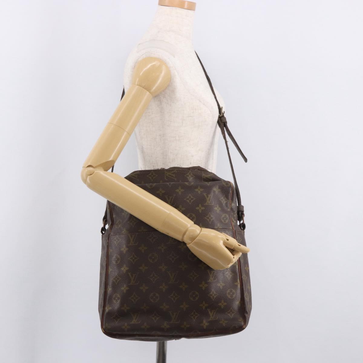LOUIS VUITTON Monogram Marceau Shoulder Bag M40264 LV Auth 187762