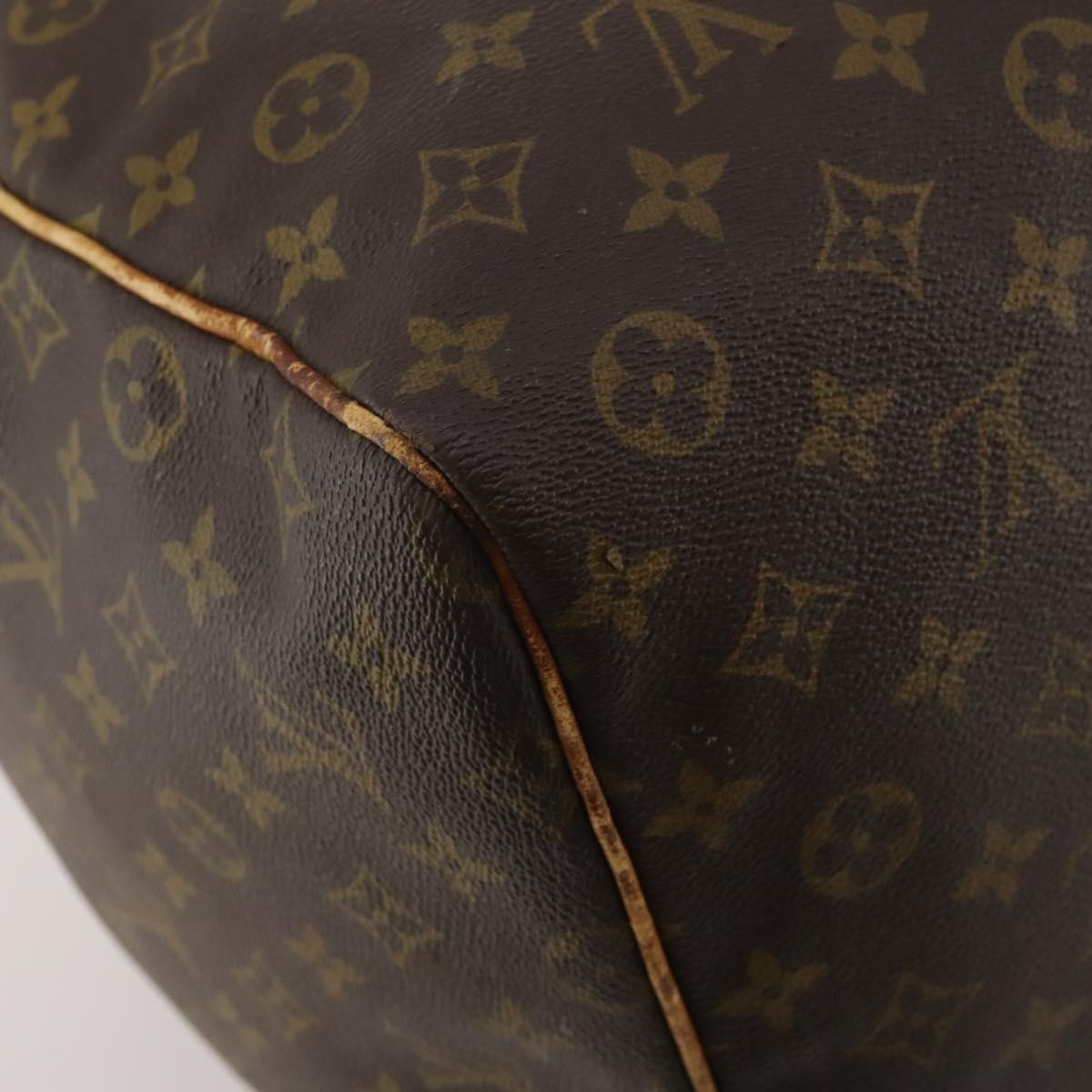 LOUIS VUITTON Monogram Keepall 60 Boston Bag M41422 LV Auth 187763