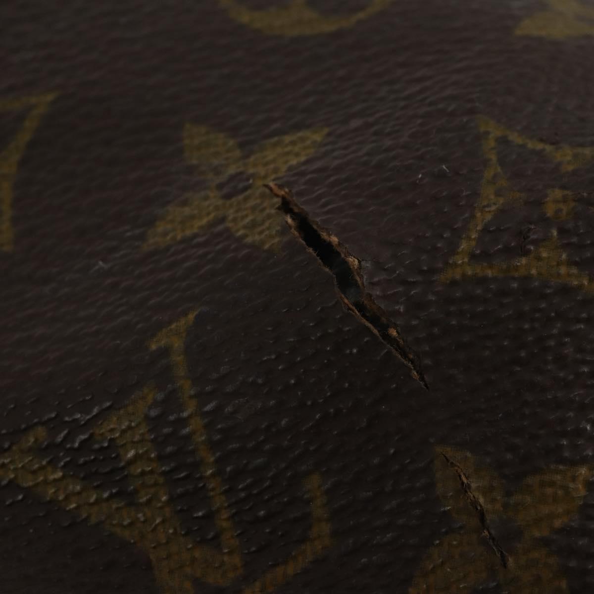 LOUIS VUITTON Monogram Keepall 60 Boston Bag M41422 LV Auth 187763