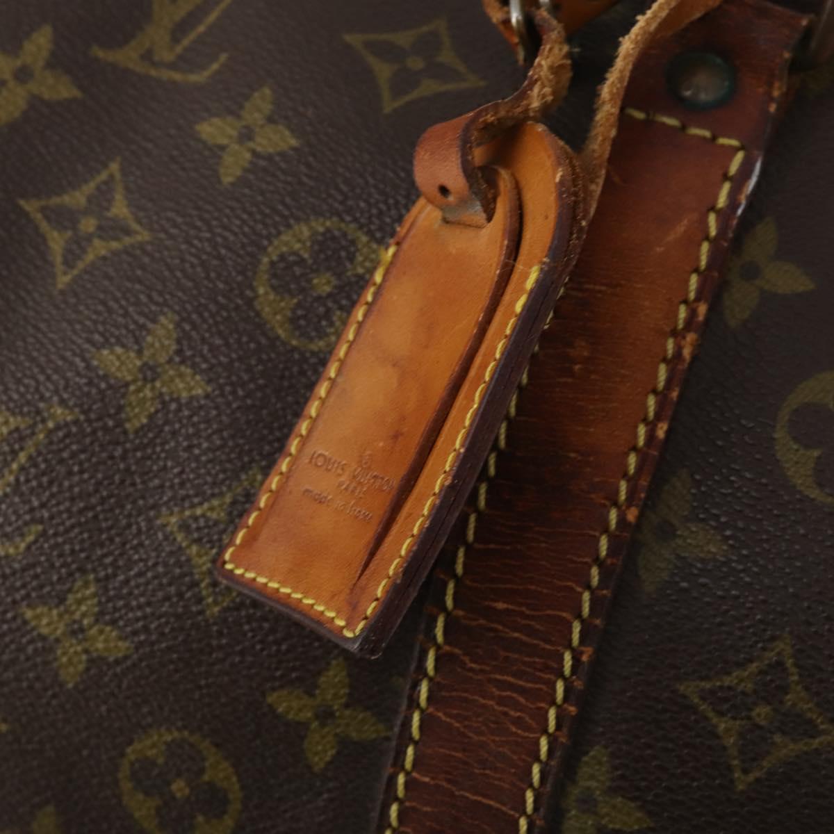 LOUIS VUITTON Monogram Keepall 60 Boston Bag M41422 LV Auth 187763