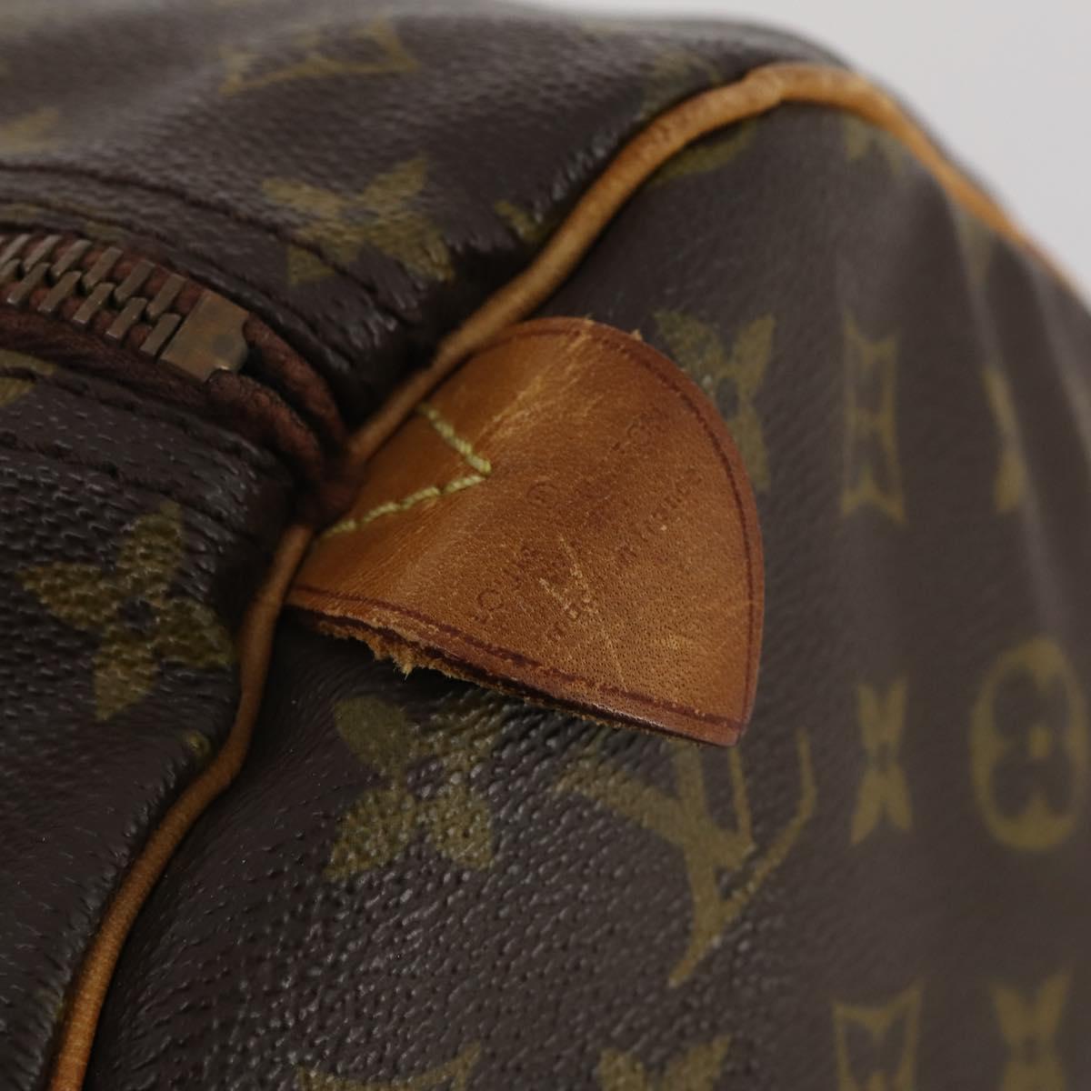 LOUIS VUITTON Monogram Keepall 60 Boston Bag M41422 LV Auth 187763