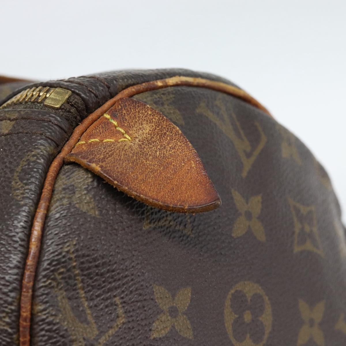 LOUIS VUITTON Monogram Speedy 30 Hand Bag M41526 LV Auth 187789