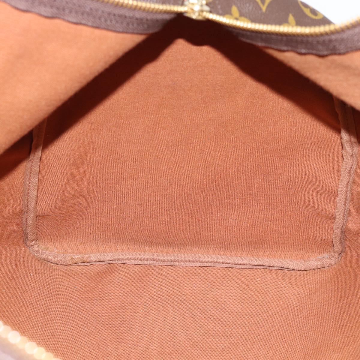 LOUIS VUITTON Monogram Keepall 55 Boston Bag M41424 LV Auth 187801A
