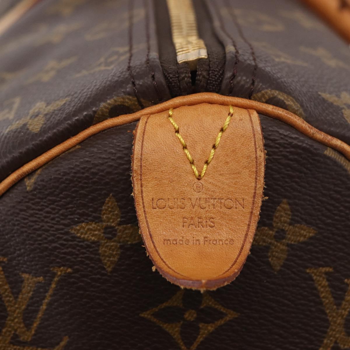 LOUIS VUITTON Monogram Keepall 45 Boston Bag M41428 LV Auth 187805A