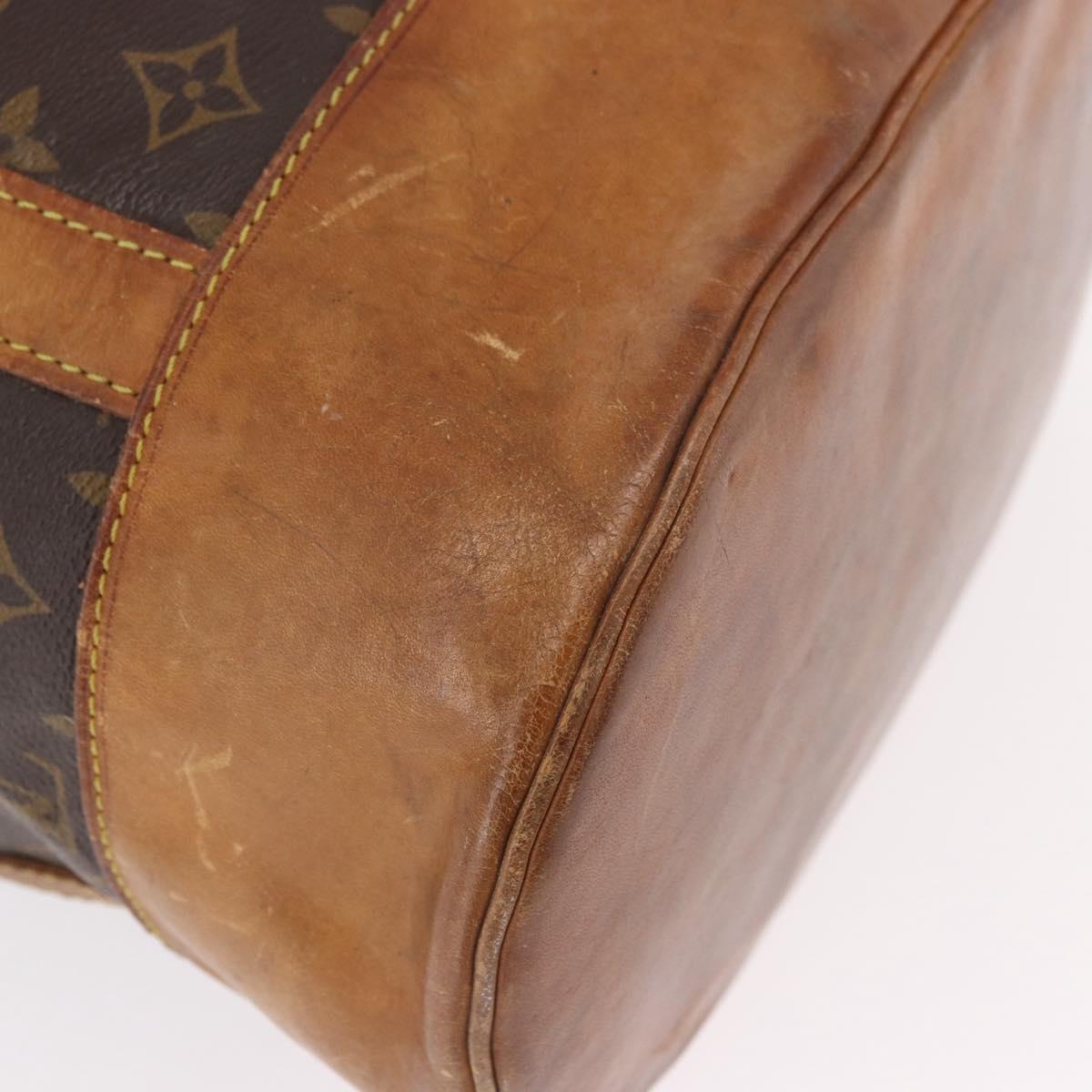 LOUIS VUITTON Monogram Randonnee GM Shoulder Bag M42244 LV Auth 187806
