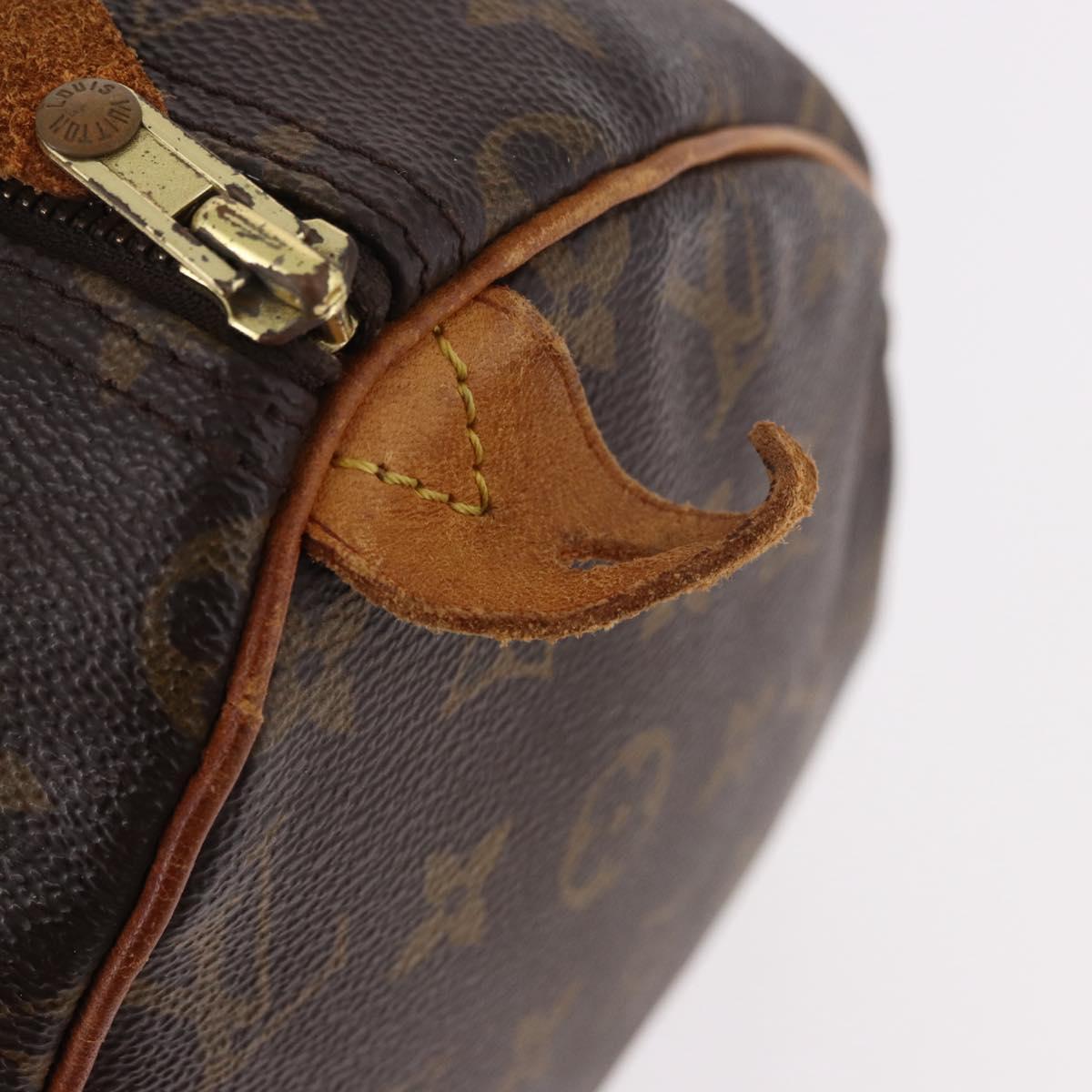LOUIS VUITTON Monogram Speedy 30 Hand Bag M41526 LV Auth 187807