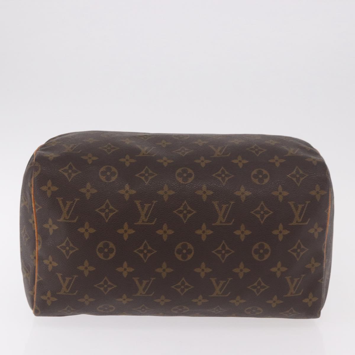 LOUIS VUITTON Monogram Speedy 30 Hand Bag M41526 LV Auth 187807