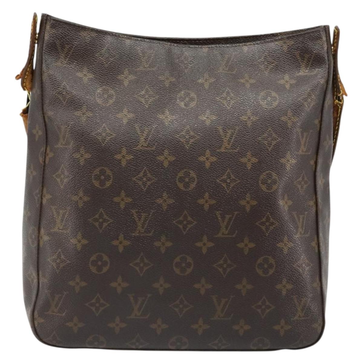LOUIS VUITTON Monogram Looping GM Shoulder Bag M51145 LV Auth 187810
