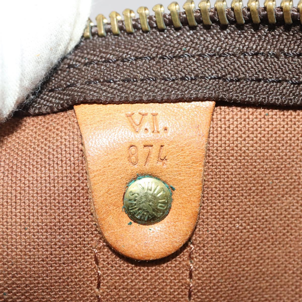 LOUIS VUITTON Monogram Keepall 50 Boston Bag M41426 LV Auth 187836A