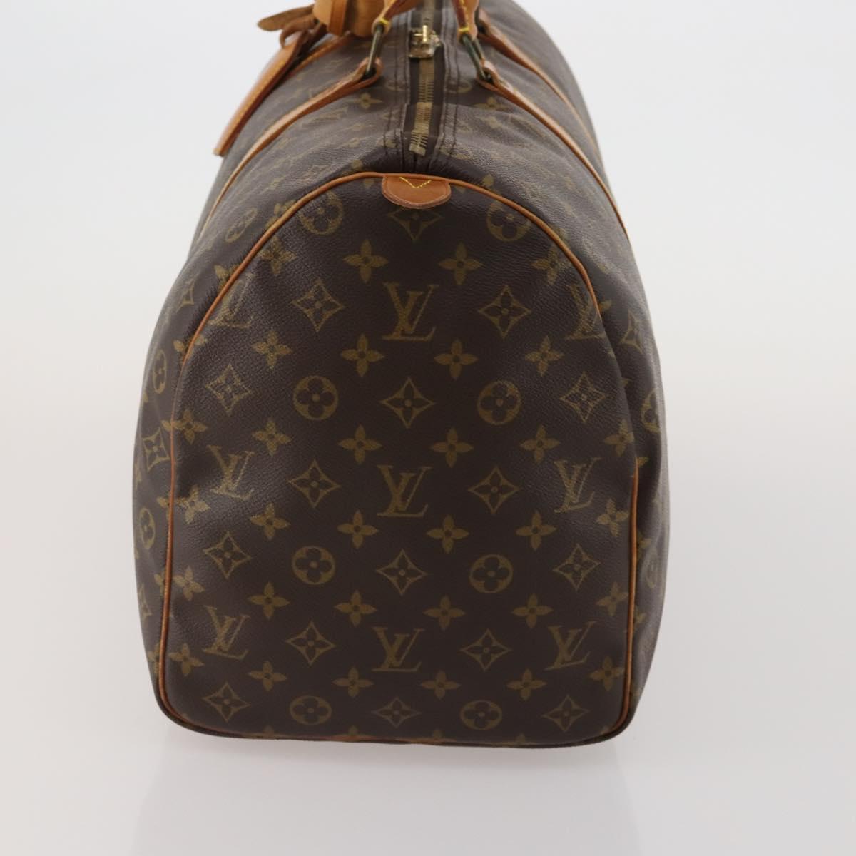 LOUIS VUITTON Monogram Keepall 50 Boston Bag M41426 LV Auth 187836A