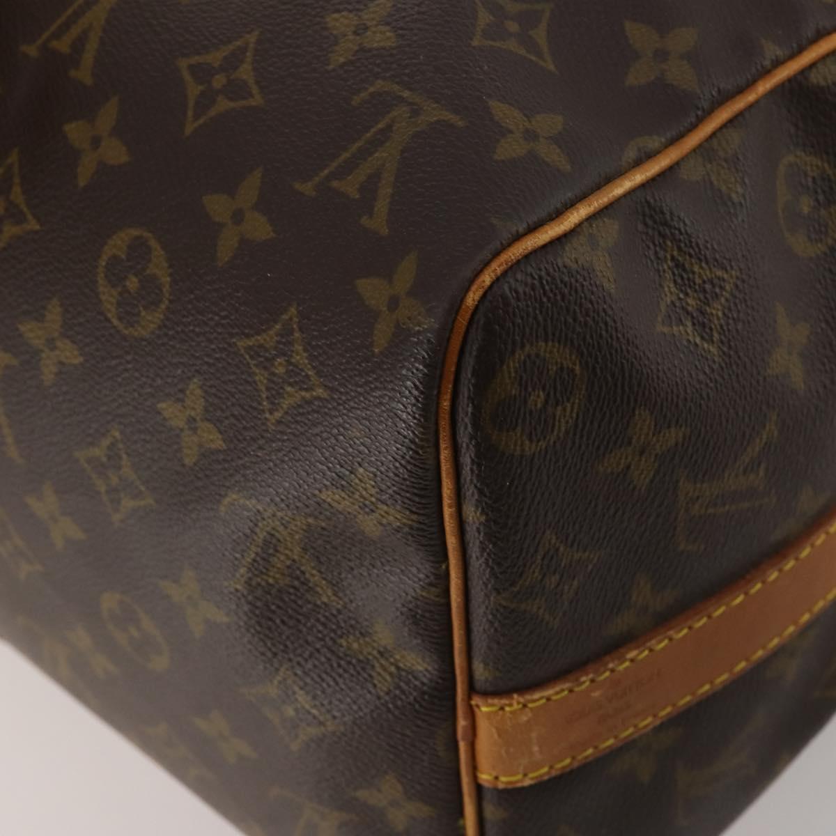LOUIS VUITTON Monogram Keepall Bandouliere 45 Boston Bag M41418 LV Auth 187838