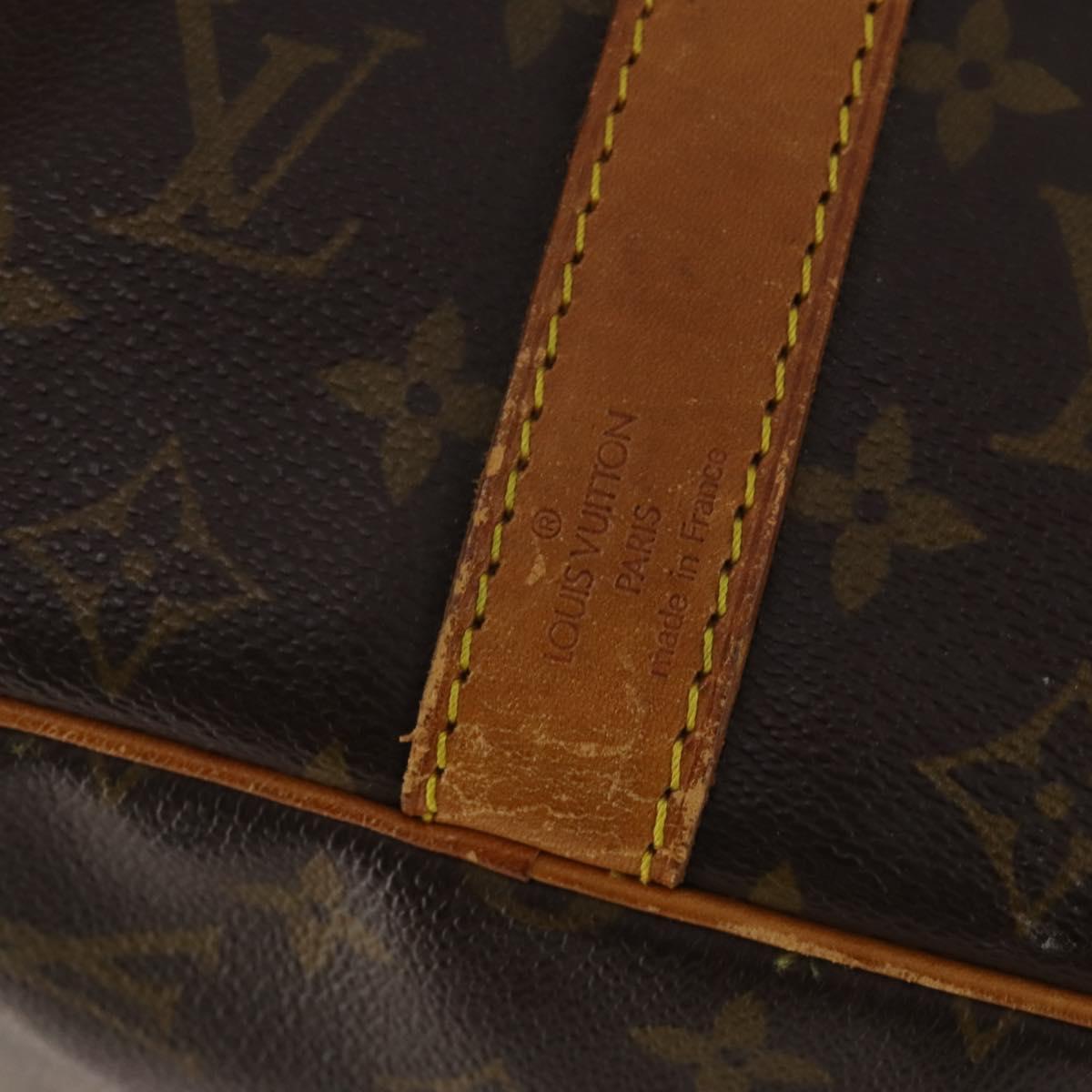 LOUIS VUITTON Monogram Keepall Bandouliere 45 Boston Bag M41418 LV Auth 187838
