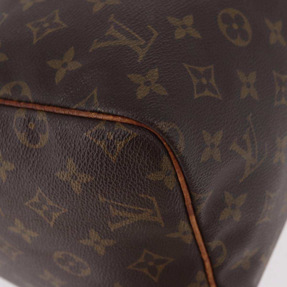 LOUIS VUITTON Monogram Speedy 30 Hand Bag M41526 LV Auth 187840
