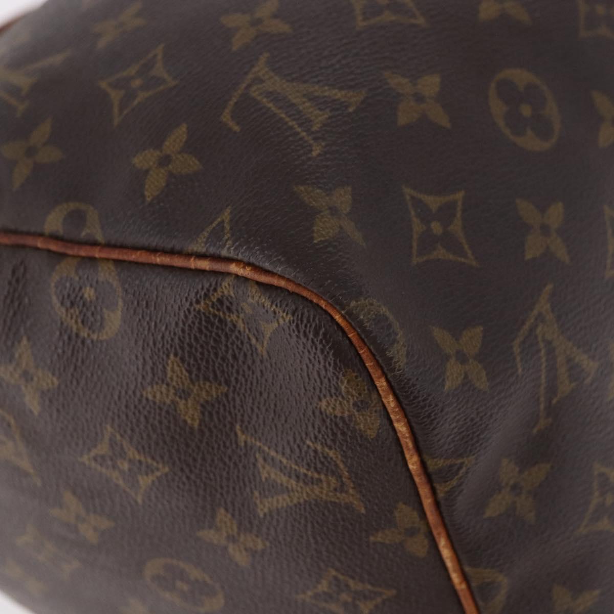 LOUIS VUITTON Monogram Speedy 30 Hand Bag M41526 LV Auth 187840