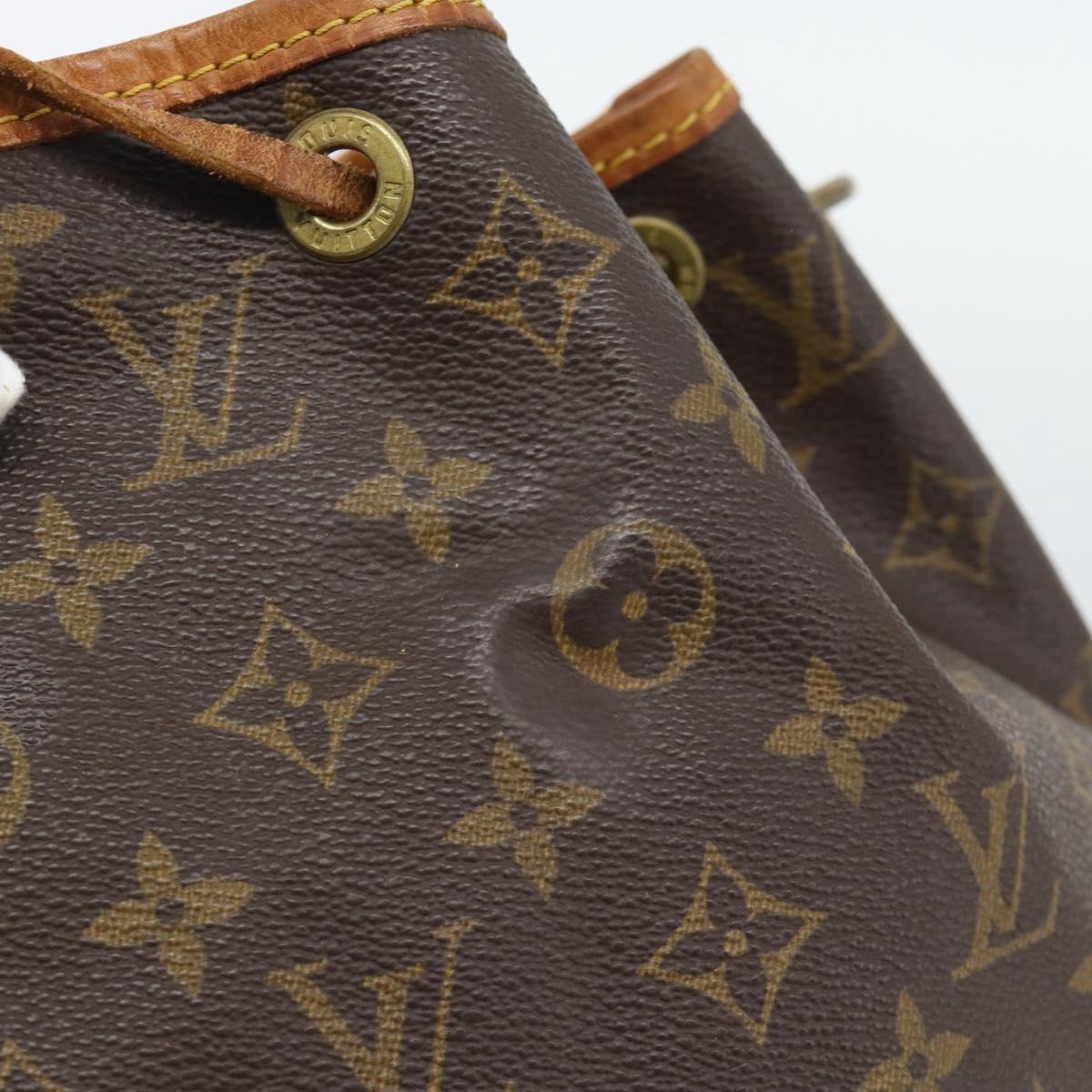 LOUIS VUITTON Monogram Petit Noe Petit Noe Shoulder Bag M42226 LV Auth 187843
