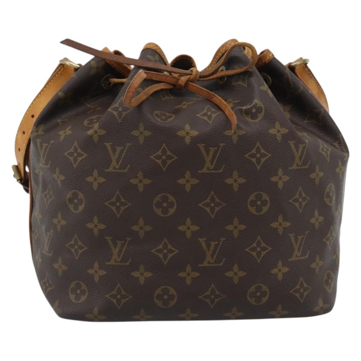 LOUIS VUITTON Monogram Petit Noe Petit Noe Shoulder Bag M42226 LV Auth 187843