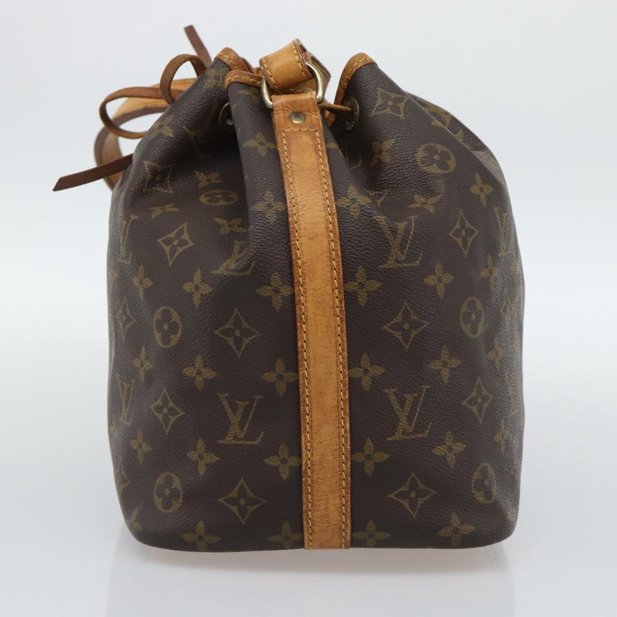LOUIS VUITTON Monogram Petit Noe Petit Noe Shoulder Bag M42226 LV Auth 187843