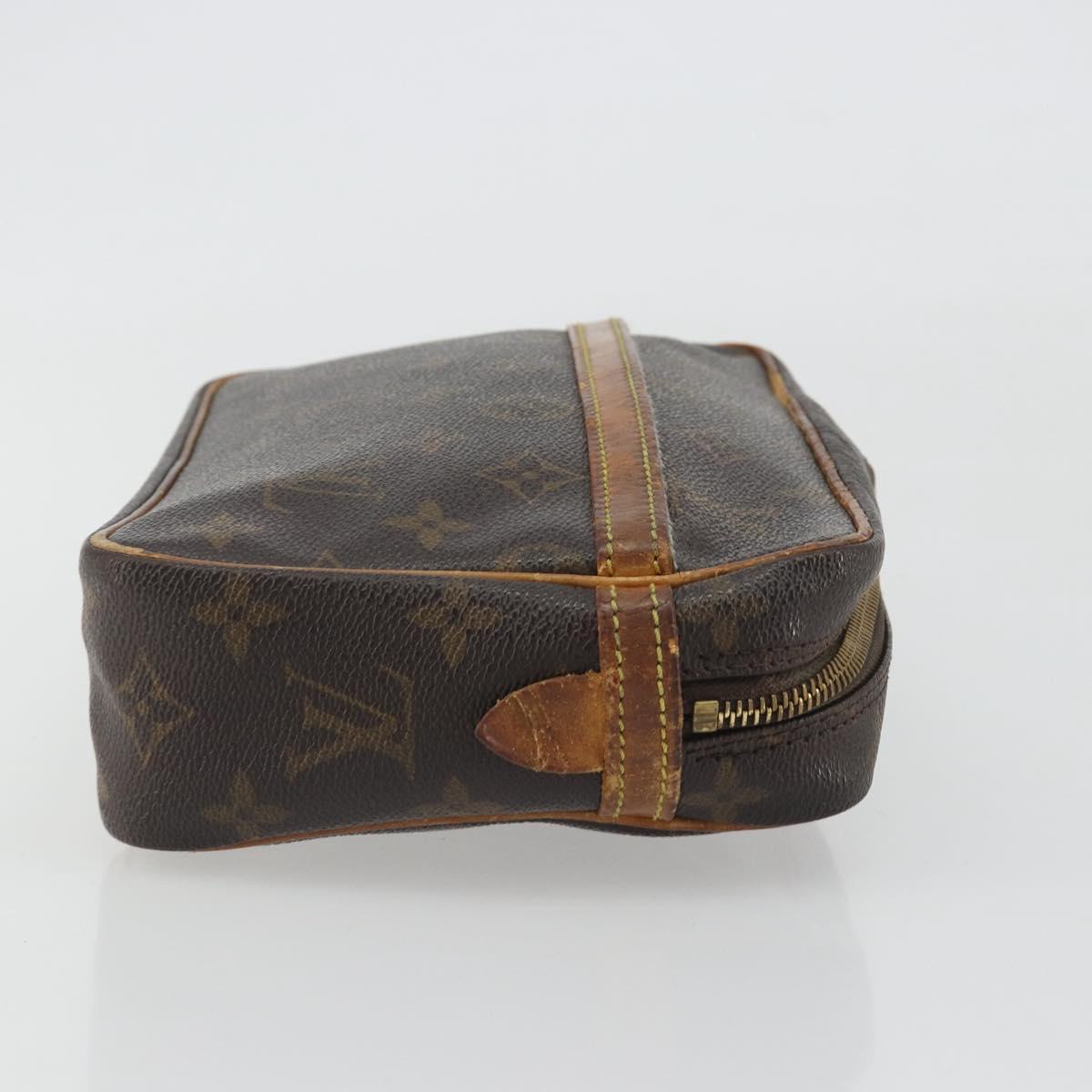LOUIS VUITTON Monogram Compiegne 23 Clutch Bag M51847 LV Auth 187847