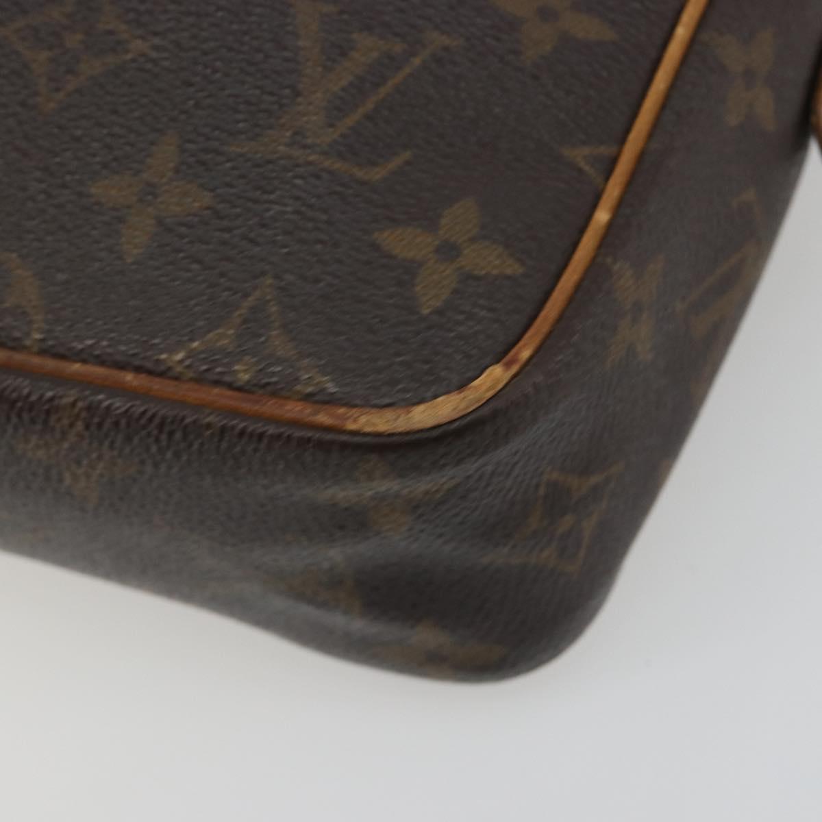 LOUIS VUITTON Monogram Compiegne 23 Clutch Bag M51847 LV Auth 187847