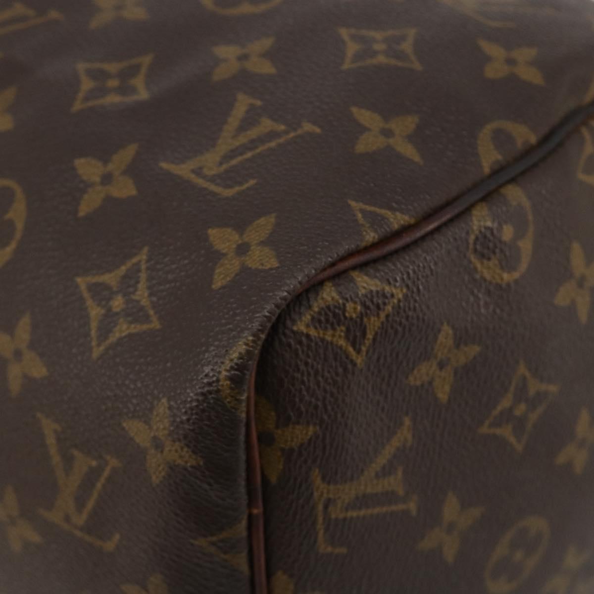 LOUIS VUITTON Monogram Speedy 30 Hand Bag M41526 LV Auth 187870