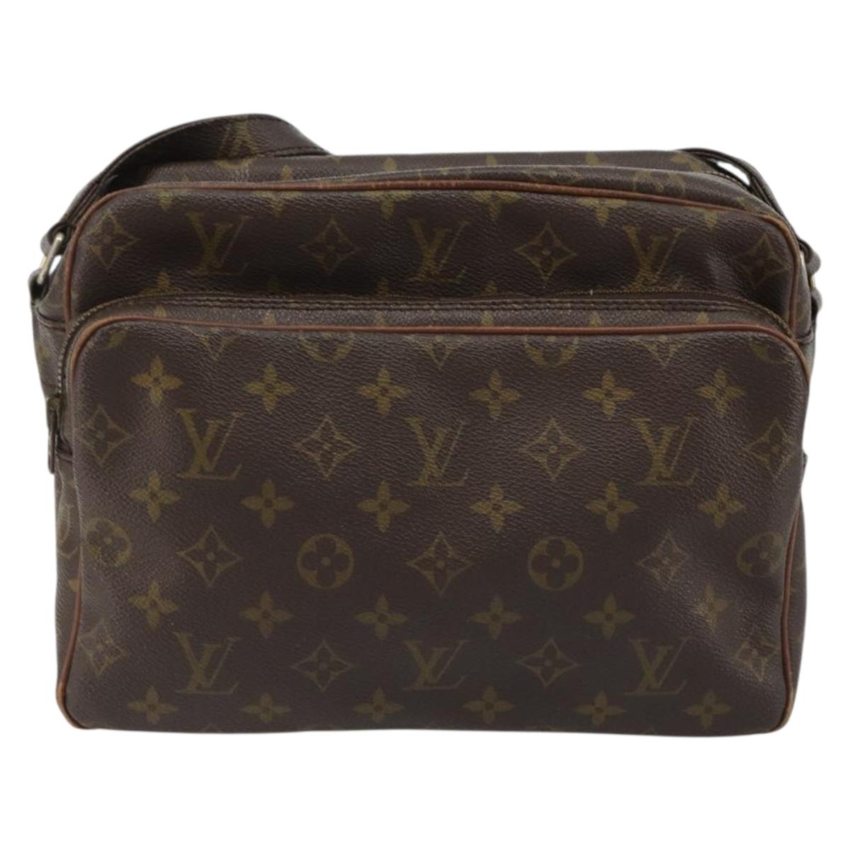 LOUIS VUITTON Monogram Nile Shoulder Bag M45244 LV Auth 187879