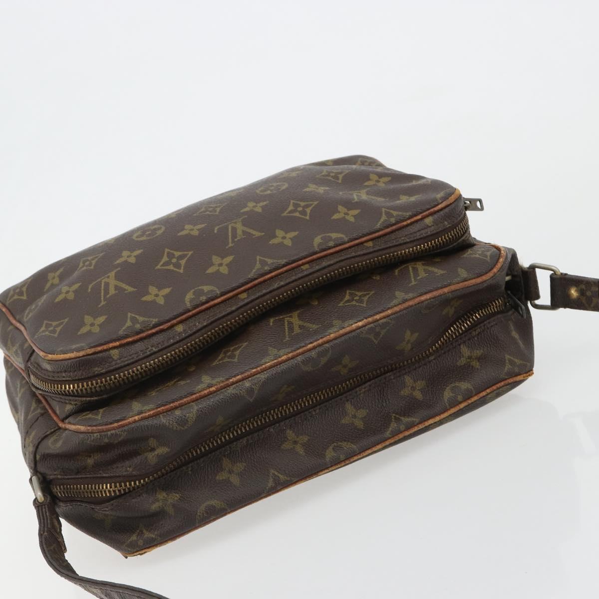 LOUIS VUITTON Monogram Nile Shoulder Bag M45244 LV Auth 187880