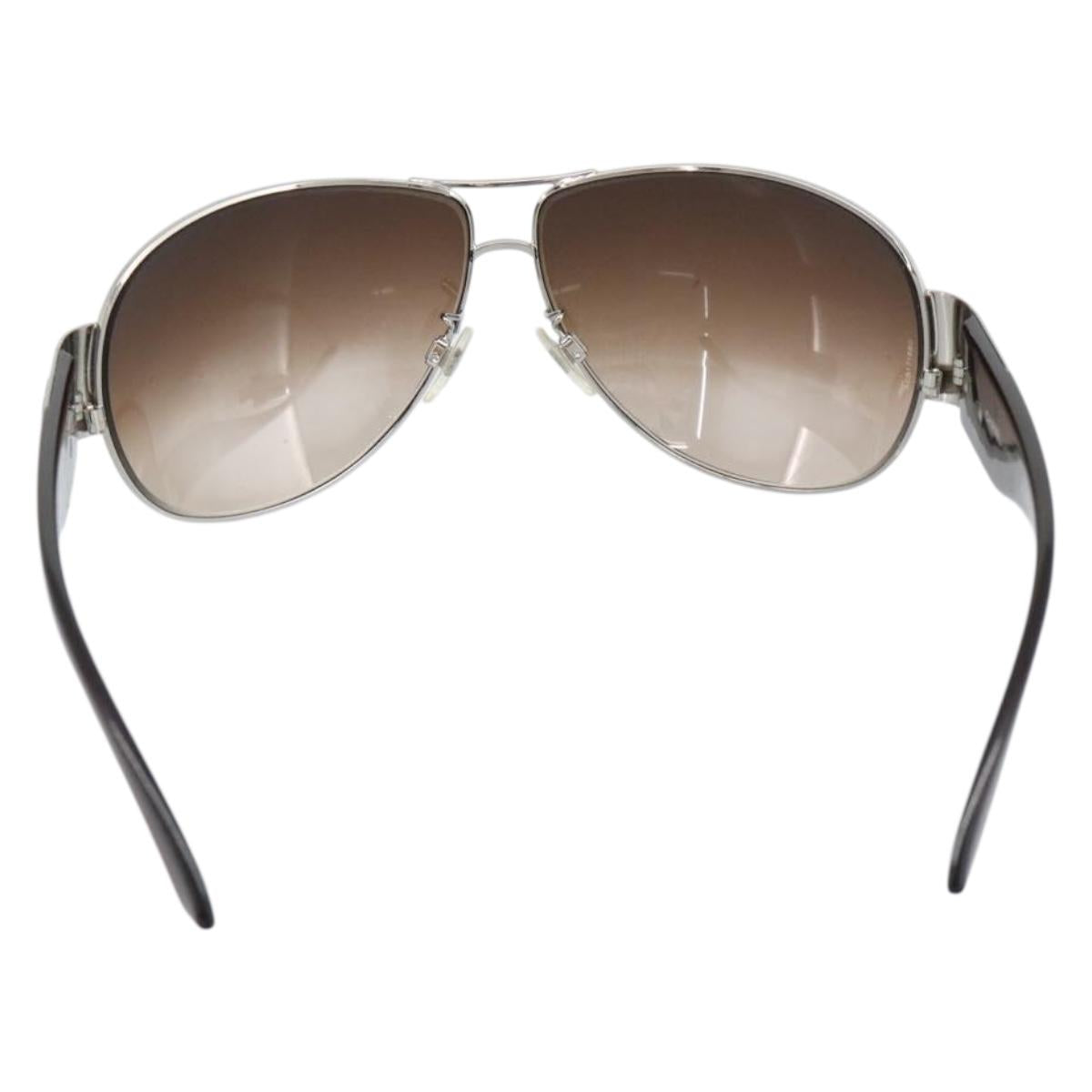 CHANEL Sunglasses plastic Brown CC Auth 187882V