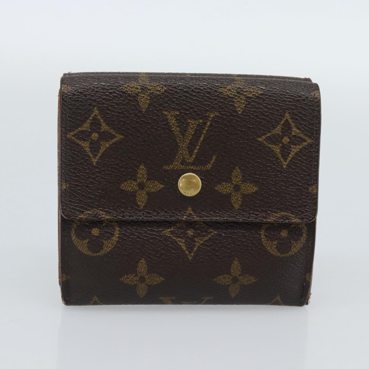 LOUIS VUITTON Monogram Damier Azur Wallet 2 Set LV Auth 187897