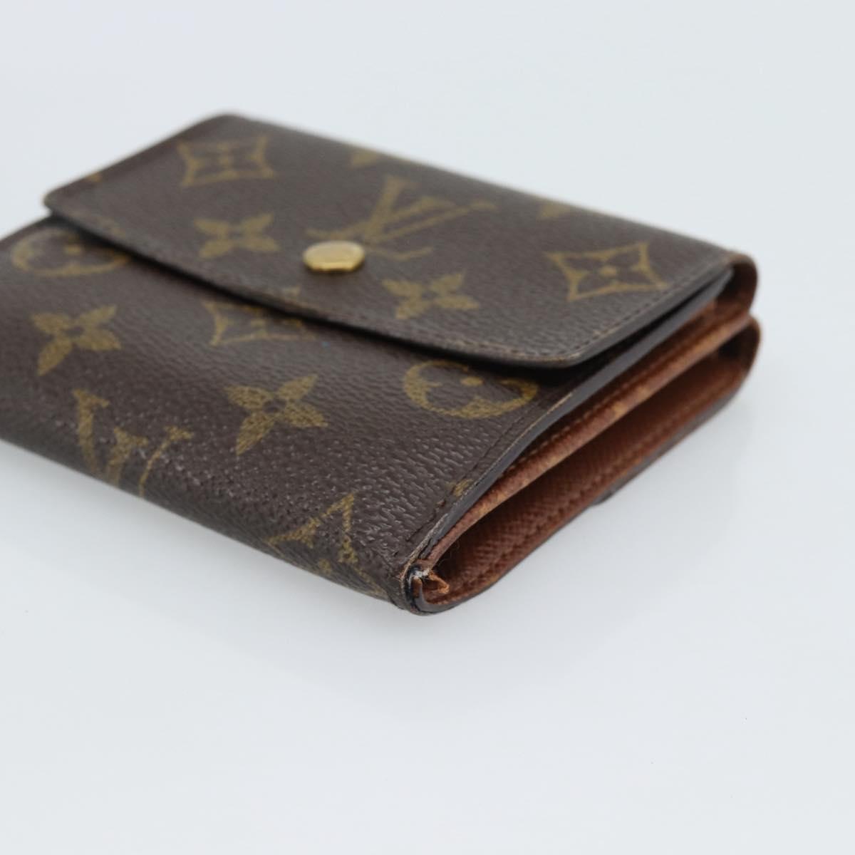 LOUIS VUITTON Monogram Damier Azur Wallet 2 Set LV Auth 187897