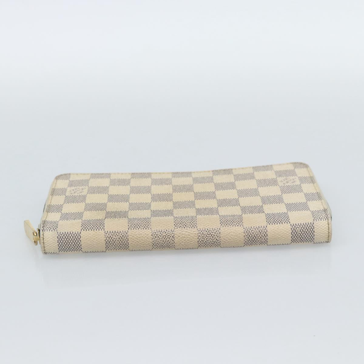 LOUIS VUITTON Monogram Damier Azur Wallet 2 Set LV Auth 187897