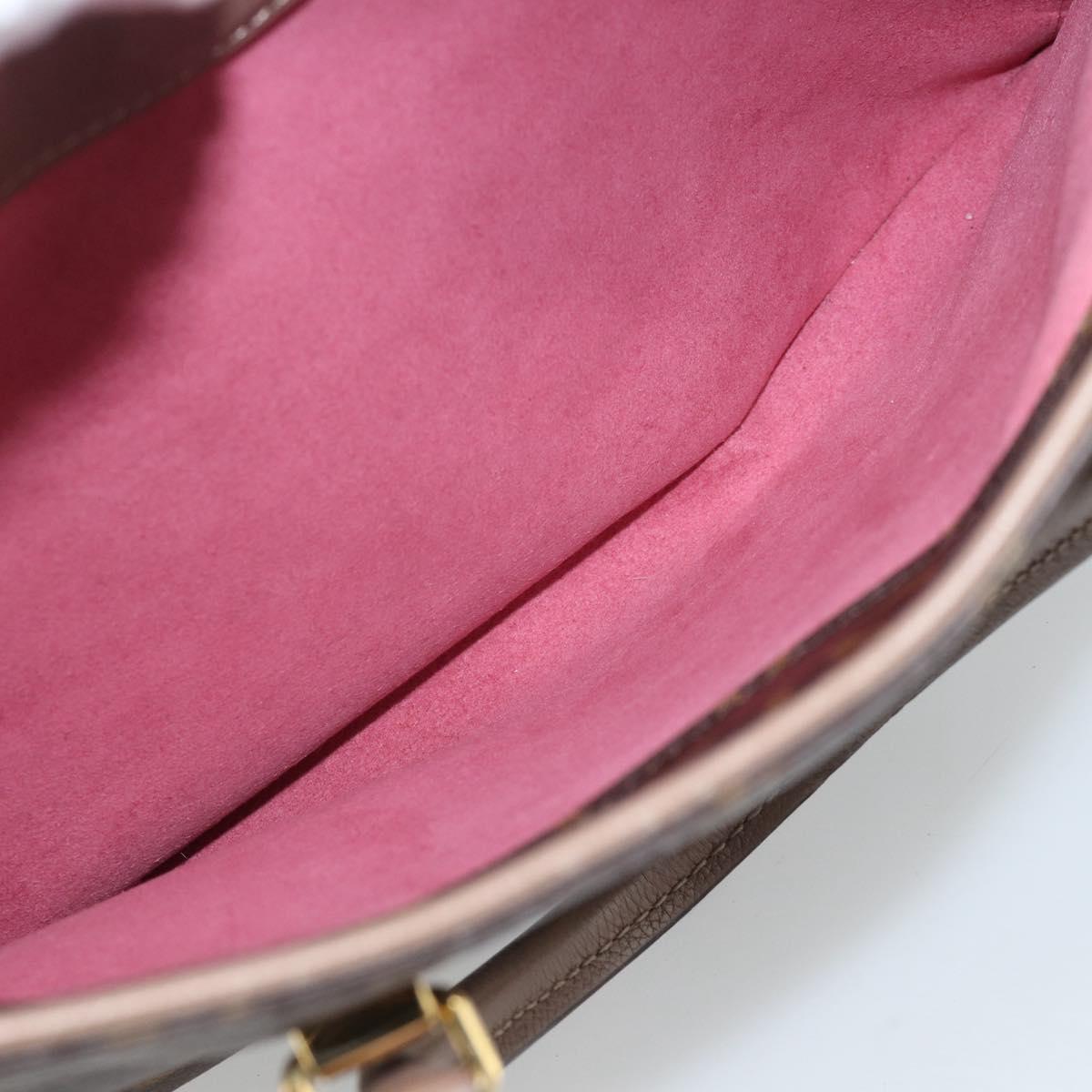 LOUIS VUITTON Monogram Pallas MM Hand Bag 2way LV Auth 187929M