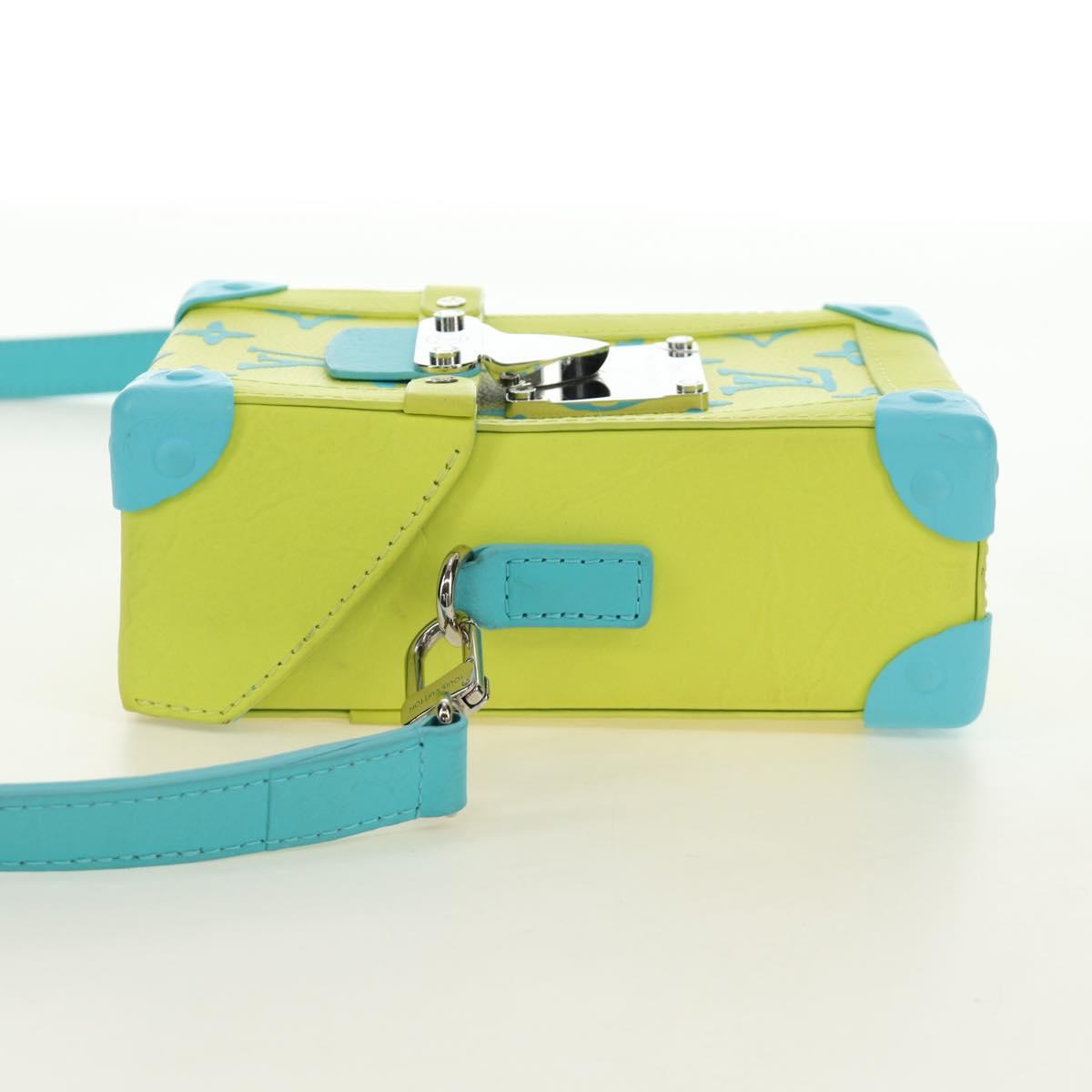 LOUIS VUITTON Monogram Playground Trunk Yellow M82007 LV Auth 187935SAM