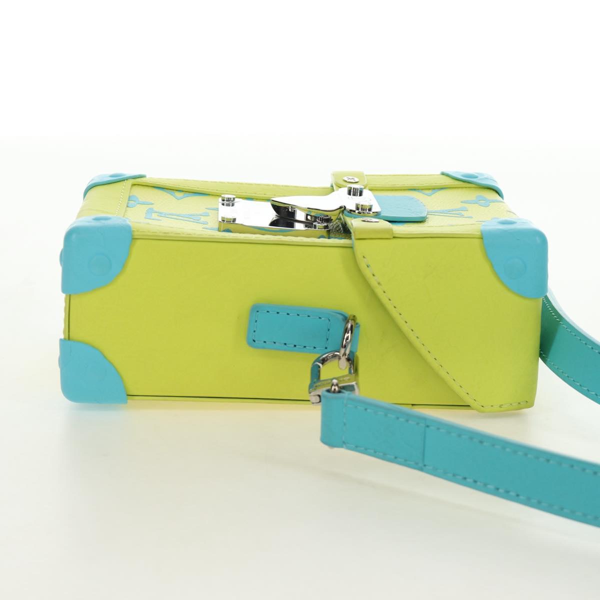 LOUIS VUITTON Monogram Playground Trunk Yellow M82007 LV Auth 187935SAM
