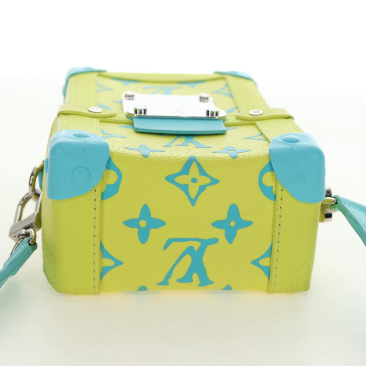 LOUIS VUITTON Monogram Playground Trunk Yellow M82007 LV Auth 187935SAM