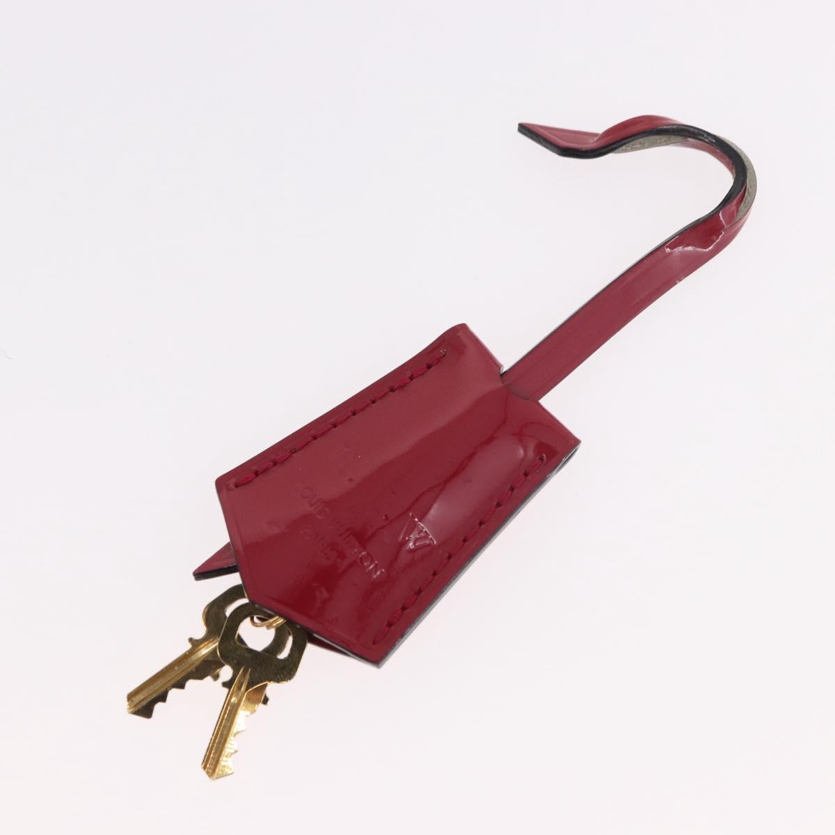 LOUIS VUITTON Monogram Vernis Alma BB Hand Bag Rose Andian M91771 Auth 187936V