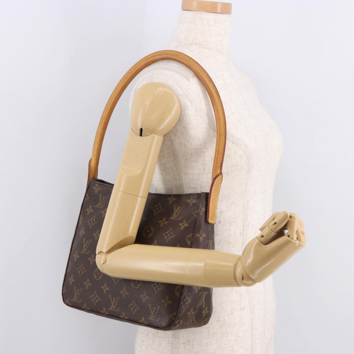 LOUIS VUITTON Monogram Looping MM Shoulder Bag M51146 LV Auth 187942V