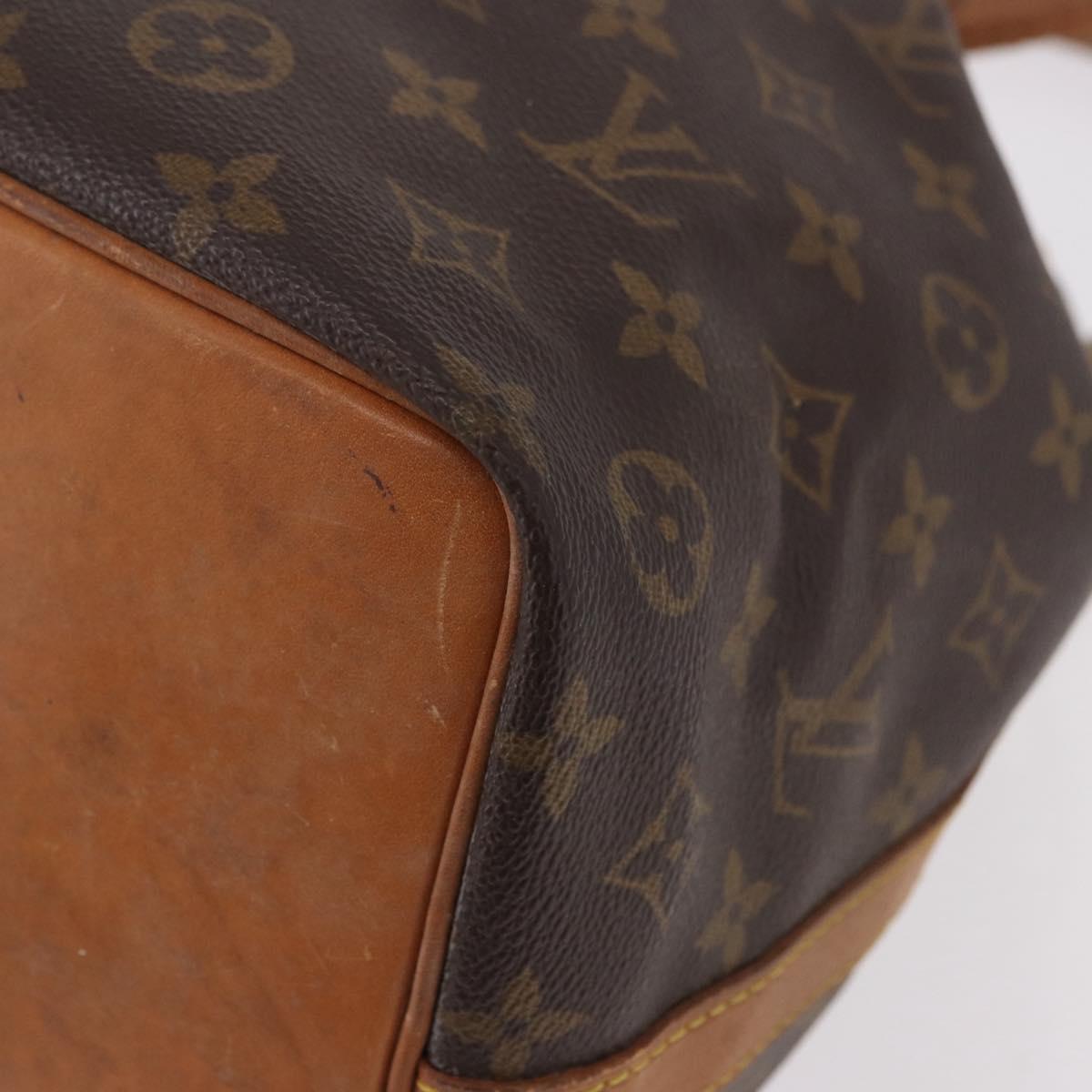 LOUIS VUITTON Monogram Petit Noe Shoulder Bag M42226 LV Auth 187943