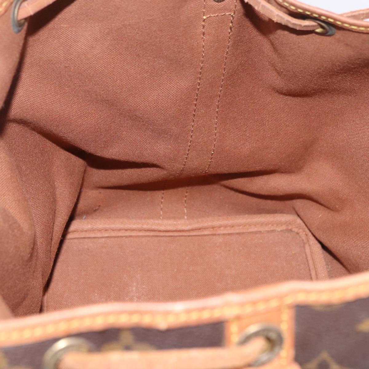 LOUIS VUITTON Monogram Petit Noe Shoulder Bag M42226 LV Auth 187943