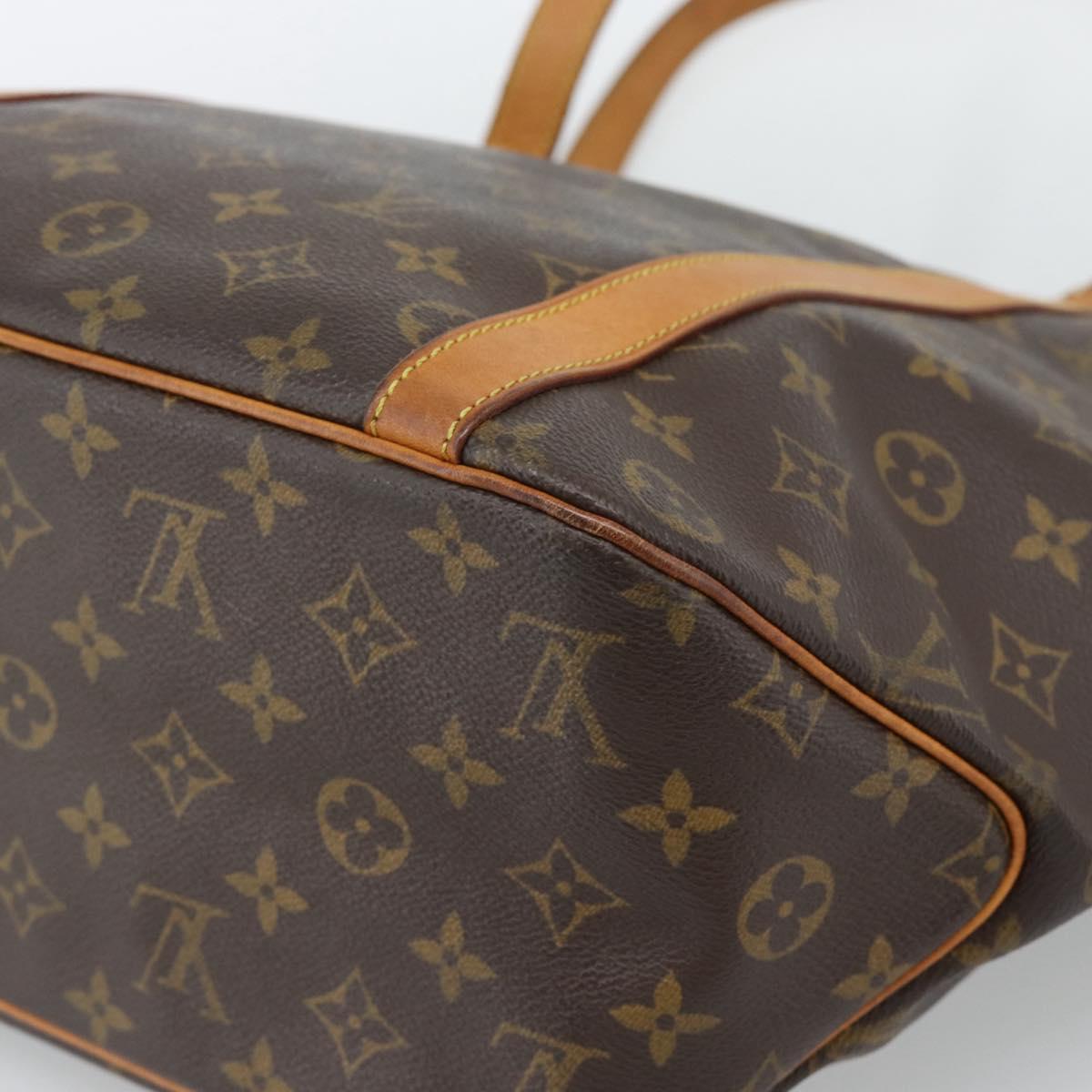 LOUIS VUITTON Monogram Sac Shopping Tote Bag M51108 LV Auth 187944A