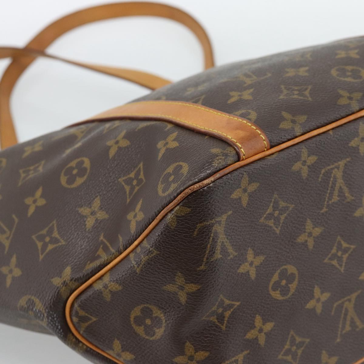 LOUIS VUITTON Monogram Sac Shopping Tote Bag M51108 LV Auth 187944A