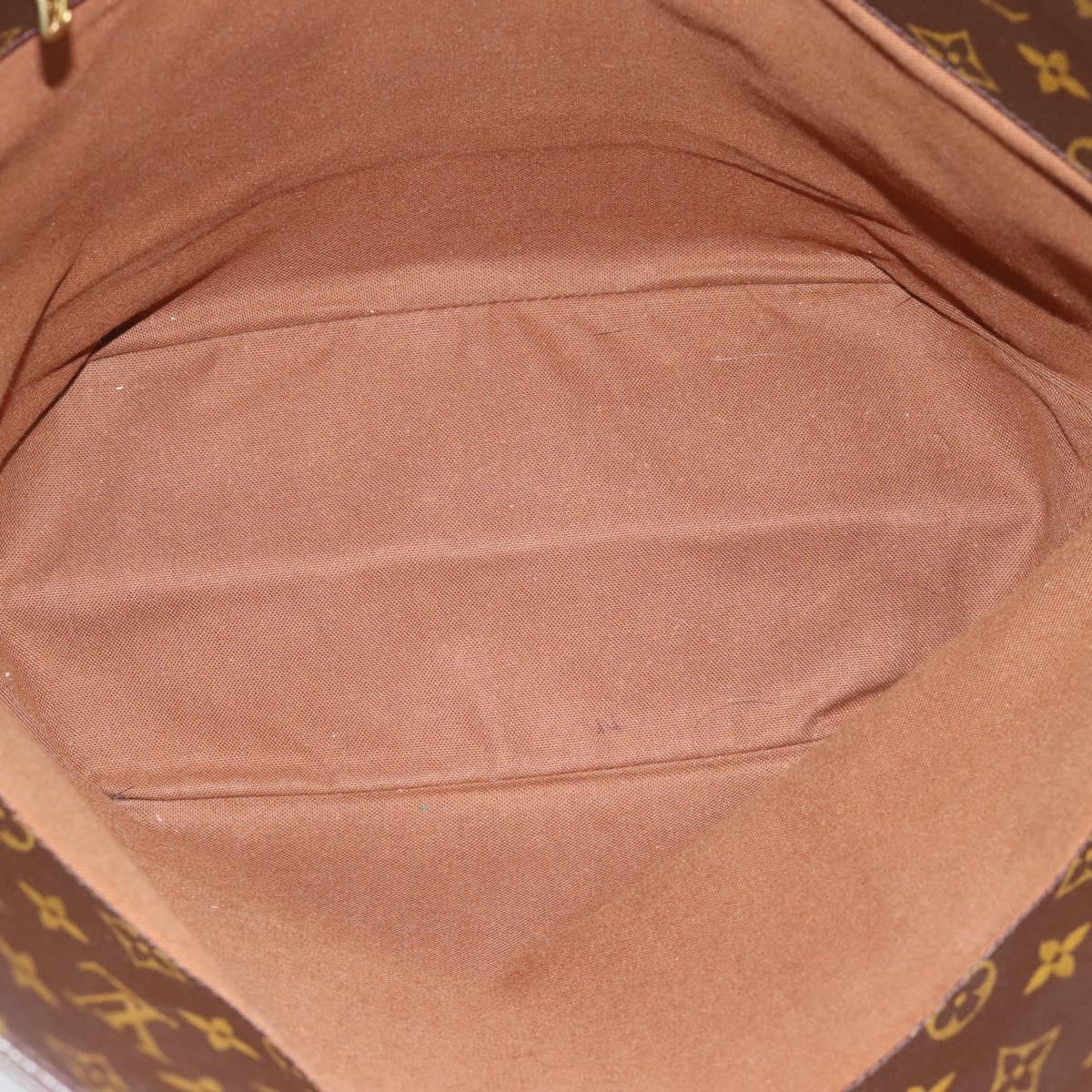 LOUIS VUITTON Monogram Sac Shopping Tote Bag M51108 LV Auth 187944A