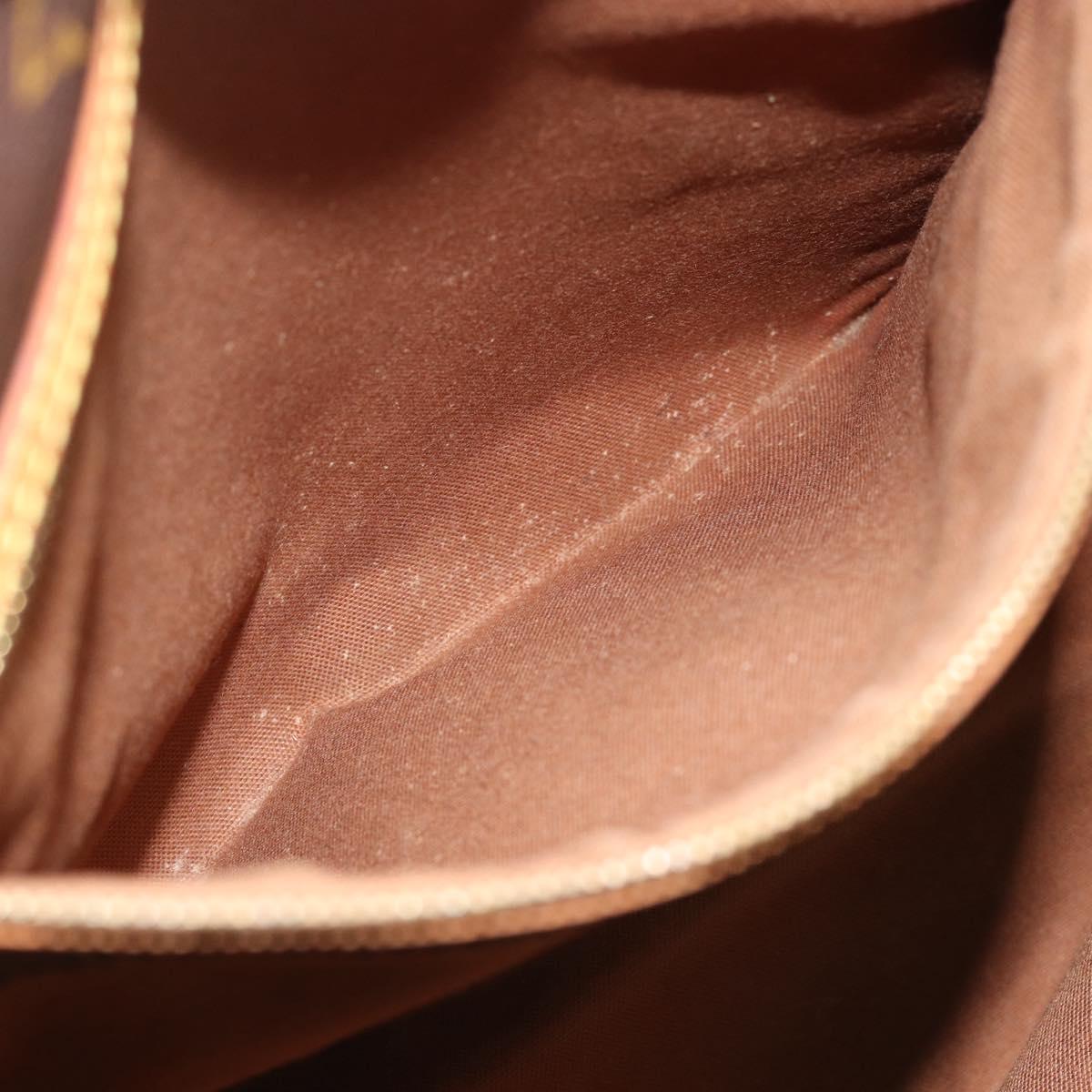 LOUIS VUITTON Monogram Sac Shopping Tote Bag M51108 LV Auth 187944A
