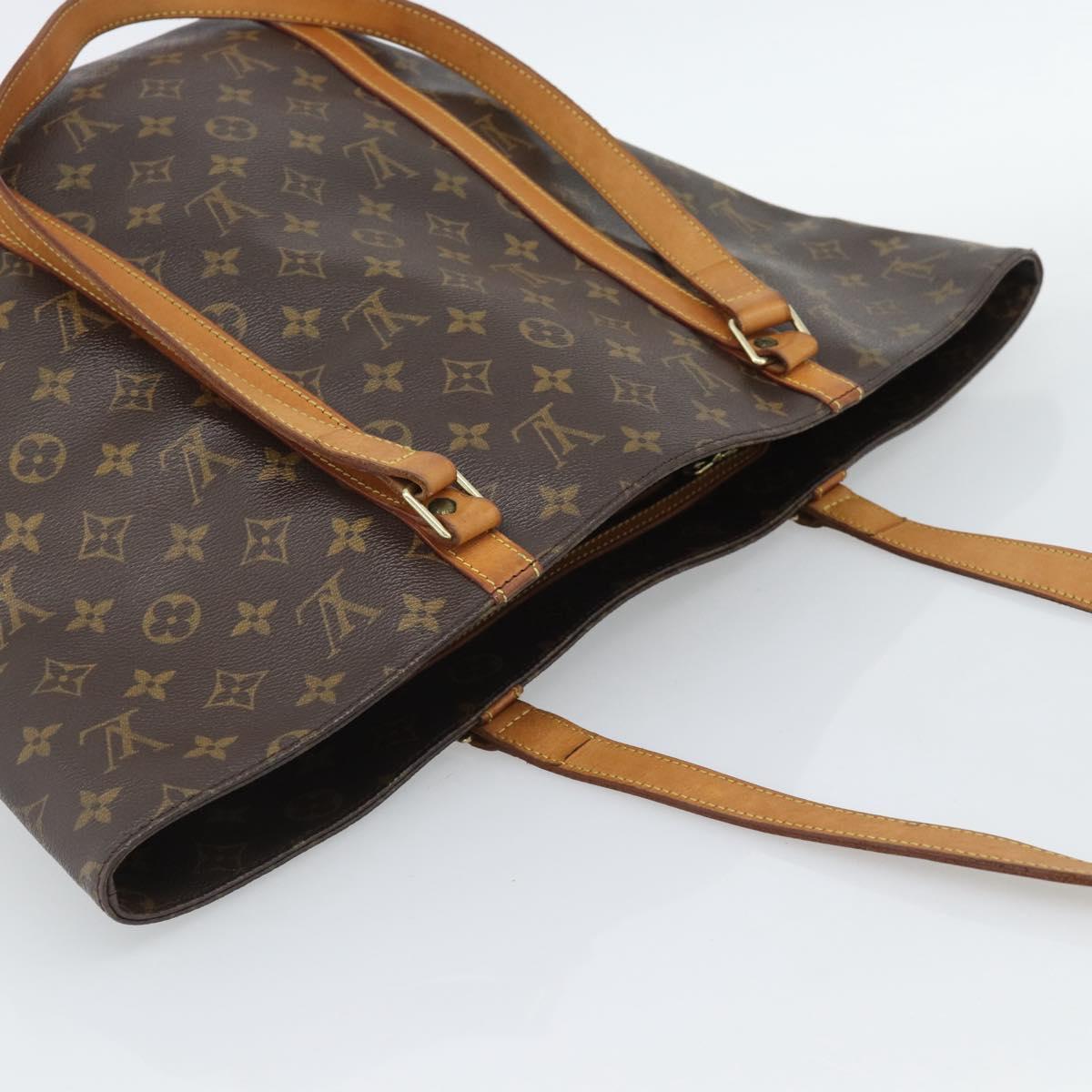 LOUIS VUITTON Monogram Sac Shopping Tote Bag M51108 LV Auth 187944A