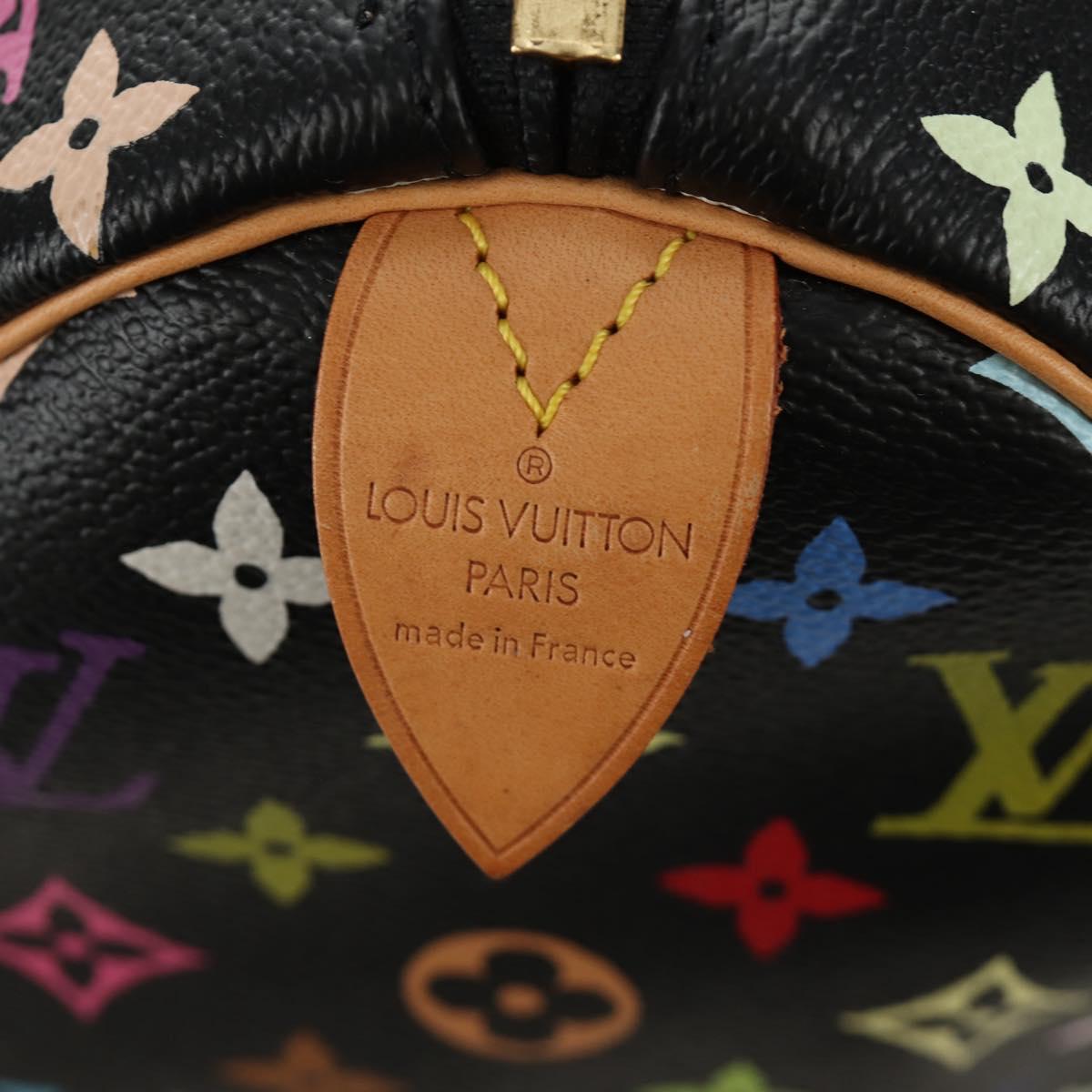 LOUIS VUITTON Multicolor Keepall 45 Boston Bag M92640 LV Auth 187965SAM