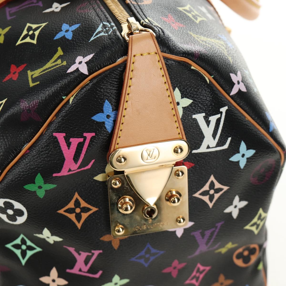 LOUIS VUITTON Multicolor Keepall 45 Boston Bag M92640 LV Auth 187965SAM